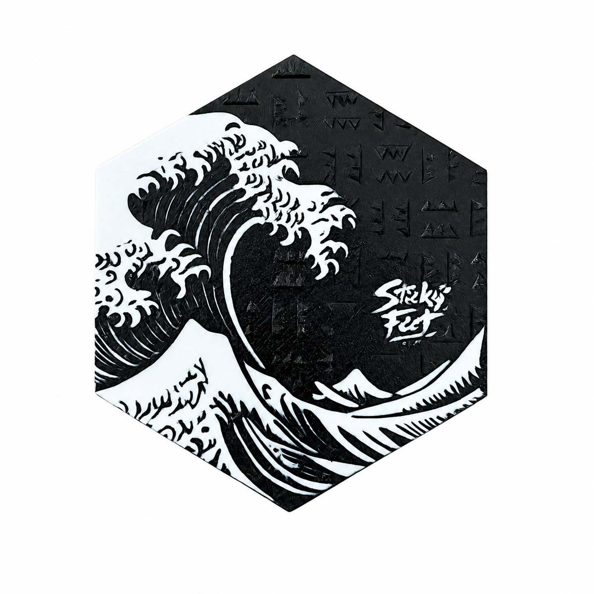 Great Wave snowboard stomp pad on a solid white background