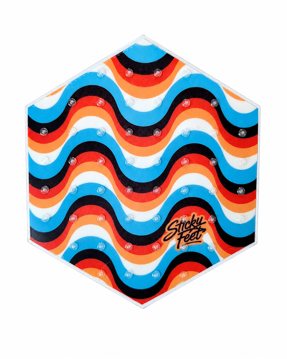 Retro Flow — Premium Snowboard Stomp Pad