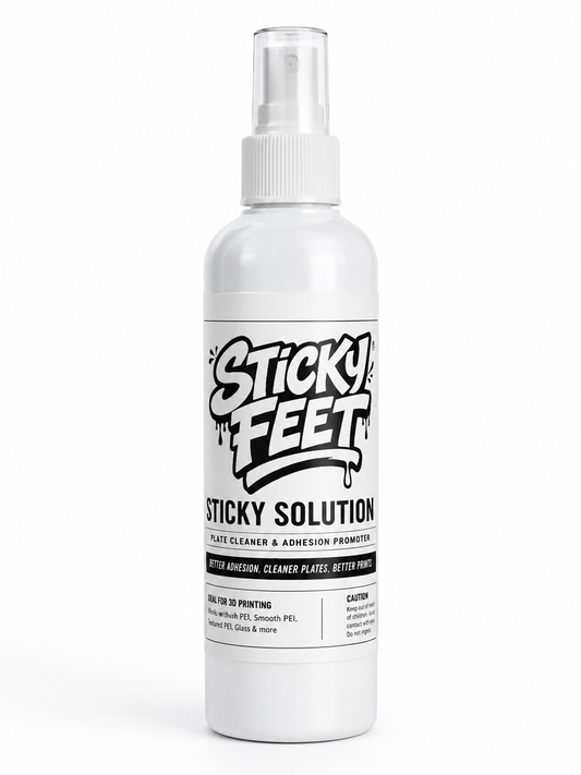 Sticky Solution™ – Cleaner and Adhesion Promoter, All-in-One for 3D Printers (Bambu Lab, Prusa, Creality, etc.)