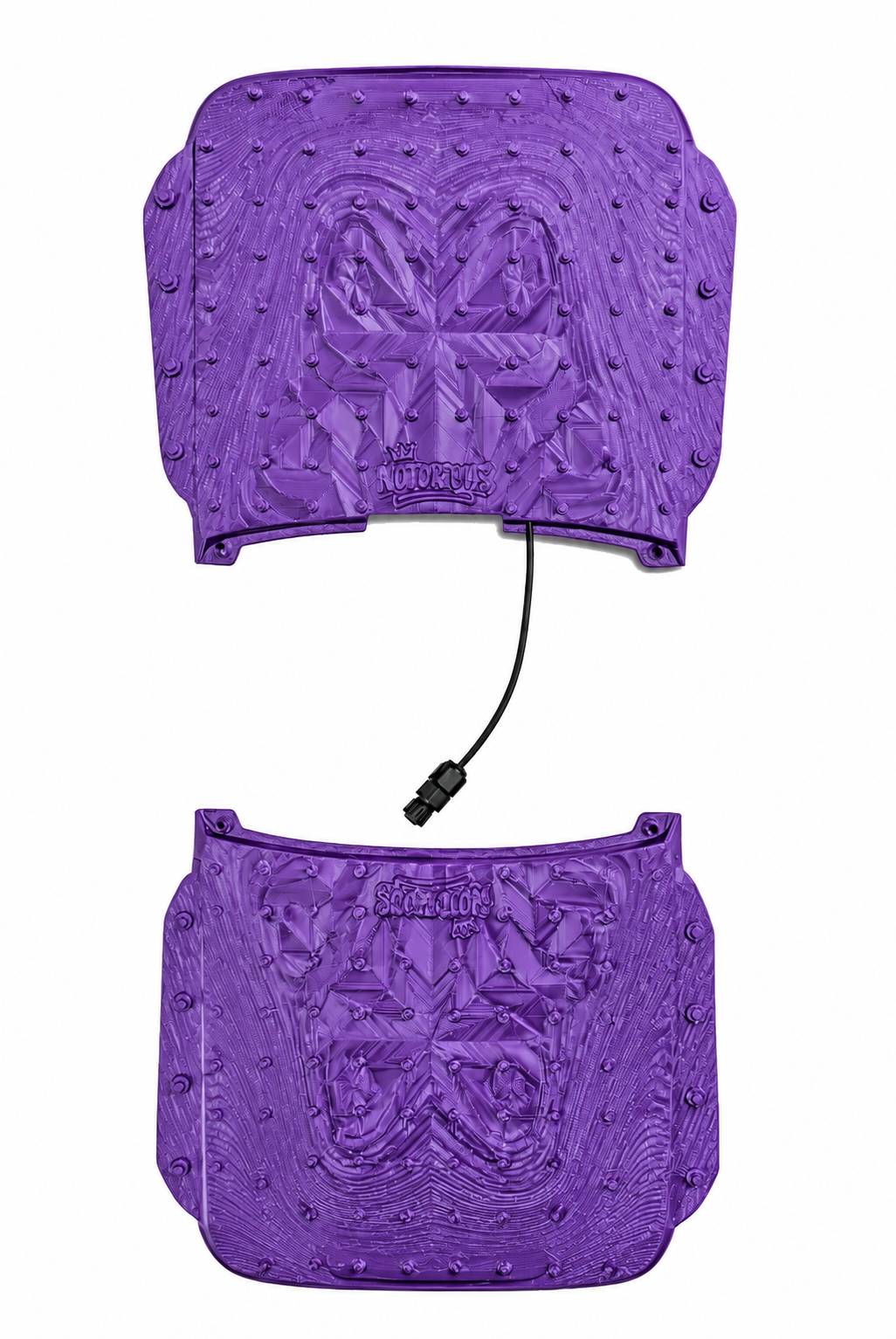 EvoPad Notorious front and rear bundle — Purple digital color preview