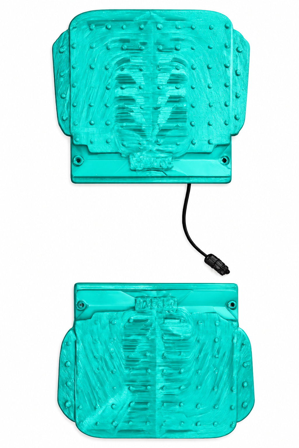 EvoPad Notorious +XR shape — Teal digital color preview