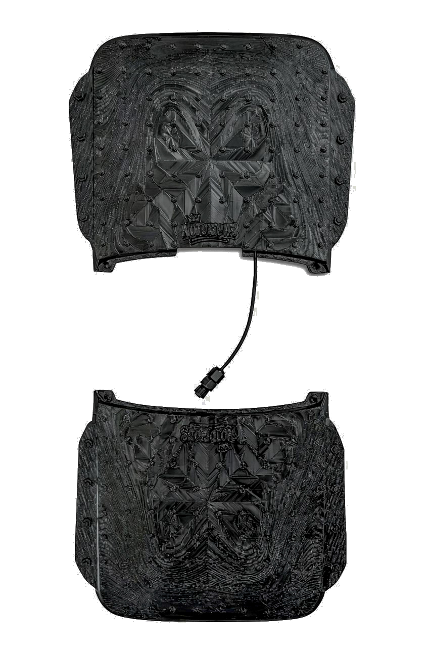 EvoPad™ Notorious Set - Front & Rear Bundle w/ Integrated Studded Grip (Ultrawide Width)
