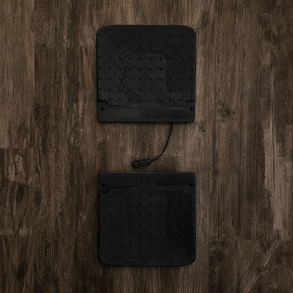 EvoPad™ Standard Width Set - Front & Rear Bundle w/ Integrated Studded Grip