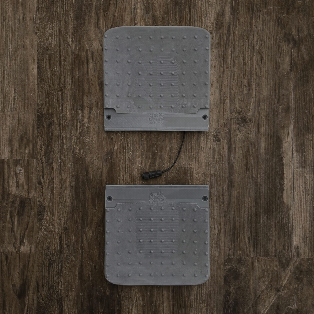 EvoPad™ Standard Width Set - Front & Rear Bundle w/ Integrated Studded Grip