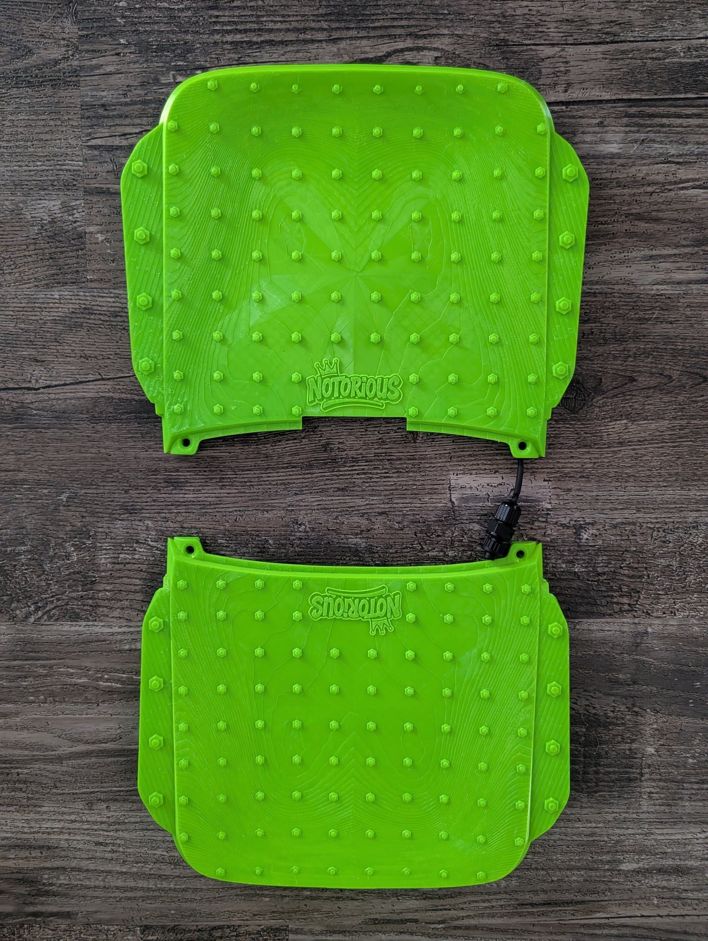 EvoPad™ Notorious Set - Front & Rear Bundle w/ Integrated Studded Grip (Ultrawide Width)