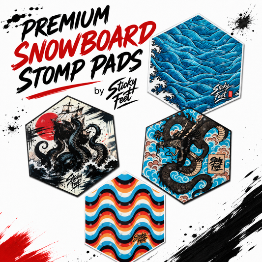 Premium Snowboard Stomp Pads