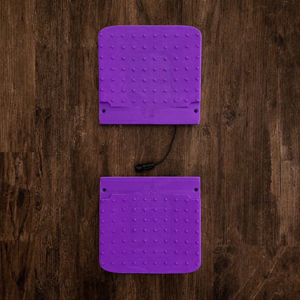 EvoPad™ Standard Width Set - Front & Rear Bundle w/ Integrated Studded Grip