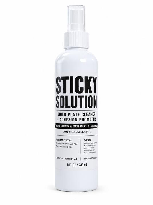 Sticky Solution™ – Cleaner and Adhesion Promoter, All-in-One for 3D Printers (Bambu Lab, Prusa, Creality, etc.)